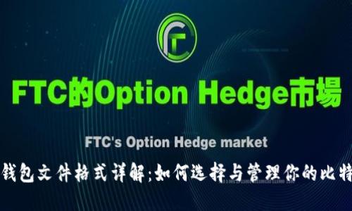 比特币钱包文件格式详解：如何选择与管理你的比特币钱包